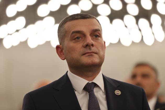 The 108th anniversary of the Republic of Azerbaijan celebrated in Georgia TBILISI, GEORGIA - MAY 25: Savalan Mirzoev, Member of the Parliament of Georgia attends an event hosted by Azerbaijan’s Ambassador to Tbilisi, Faik Guliyev (not seen), on the occasion of the 108th anniversary of the establishment of the Republic of Azerbaijan in Tbilisi, Georgia, on May 25, 2026. Davit Kachkachishvili Anadolu Tbilisi Georgia. Editorial use only. Please get in touch for any other usage.  Copyright: x2026xAnadoluxDavitxKachkachishvilix