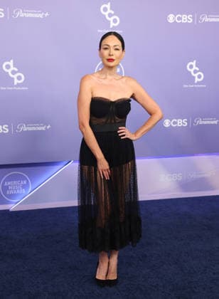 Lindsay Price attends the 52nd annual American Music Awards at the MGM Grand Garden Arena in Las Vegas on Monday, May 25, 2026.  LAV20260525414 JAMESxATOA