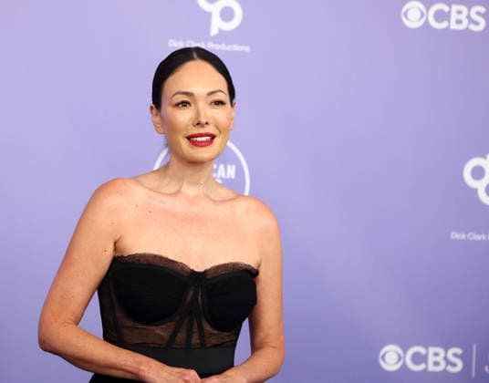 Lindsay Price attends the 52nd annual American Music Awards at the MGM Grand Garden Arena in Las Vegas on Monday, May 25, 2026.  LAV20260525415 JAMESxATOA