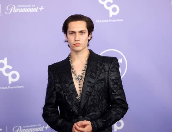 Huddy attends the 52nd annual American Music Awards at the MGM Grand Garden Arena in Las Vegas on Monday, May 25, 2026.  LAV20260525407 JAMESxATOA