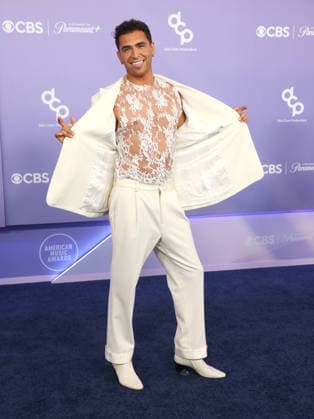 Ezra Sosa attends the 52nd annual American Music Awards at the MGM Grand Garden Arena in Las Vegas on Monday, May 25, 2026.  LAV20260525409 JAMESxATOA