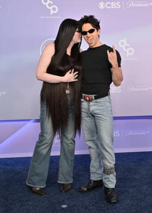 52nd American Music Awards Megan Stalter and Paul W. Downs arriving to the 52nd American Music Awards held at the MGM Grand Garden Arena on May 25, 2026 in Las Vegas, NV. Las Vegas MGM Grand Garden Arena Nevada USA Copyright: xLisaxOConnorx xAFF-USA.comx