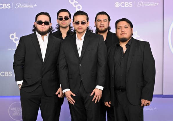 52nd American Music Awards Fuerza Regida arriving to the 52nd American Music Awards held at the MGM Grand Garden Arena on May 25, 2026 in Las Vegas, NV. Las Vegas MGM Grand Garden Arena Nevada USA Copyright: xLisaxOConnorx xAFF-USA.comx