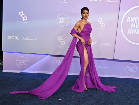 52nd American Music Awards Teyana Taylor arriving to the 52nd American Music Awards held at the MGM Grand Garden Arena on May 25, 2026 in Las Vegas, NV. Las Vegas MGM Grand Garden Arena Nevada USA Copyright: xLisaxOConnorx xAFF-USA.comx