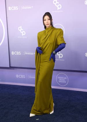 EJAE attends the 52nd annual American Music Awards at the MGM Grand Garden Arena in Las Vegas on Monday, May 25, 2026.  LAV20260525470 JAMESxATOA