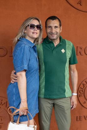 RG26 - French Open - People Village Night Session D2 NB Caroline Faindt, Zinedine Soualem attends the Village Night Session day 2 during the 2026 French Open at Roland Garros on May 26, 2026 in Paris, France. Photo by Nasser Berzane ABACAPRESS.COM  Copyright: xBerzanexNasser ABACAx