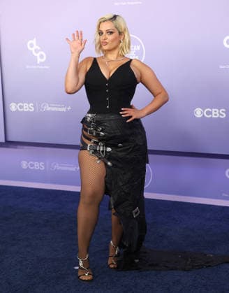 Bebe Rexha attends the 52nd annual American Music Awards at the MGM Grand Garden Arena in Las Vegas on Monday, May 25, 2026.  LAV20260525525 JAMESxATOA