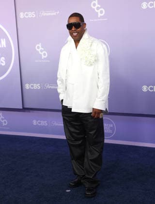 Busta Rhymes attends the 52nd annual American Music Awards at the MGM Grand Garden Arena in Las Vegas on Monday, May 25, 2026.  LAV20260525515 JAMESxATOA