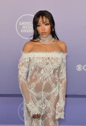 LAS VEGAS, NV - MAY 25: Tinashe at the 52nd American Music Awards on May 25, 2026 at the MGM Grand Garden Arena in Las Vegas, Nevada. Copyright: xDeeCeexCarterx