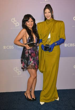 LAS VEGAS, NV - MAY 25: Rei Ami and EJAE at the 52nd American Music Awards on May 25, 2026 at the MGM Grand Garden Arena in Las Vegas, Nevada. Copyright: xDeeCeexCarterx
