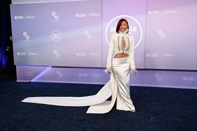LAS VEGAS, NV - MAY 25: Mariah the Scientist at the 52nd American Music Awards on May 25, 2026 at the MGM Grand Garden Arena in Las Vegas, Nevada. Copyright: xAdMediax MediaPunchx