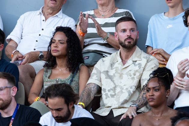2026 French Open - Celebrities In Stand Night Session Day 2 nb Christina Milian, Matt Pokora in stand Night Session Day 2 during the 2026 French Open at Roland Garros on May 25, 2026 in Paris, France. Photo by Nasser Berzane ABACAPRESS.COM  Copyright: xBerzanexNasser ABACAx