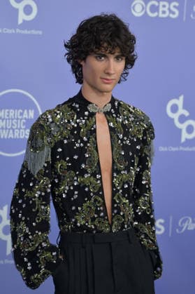 LAS VEGAS, NV - MAY 25: Sombr at the 52nd American Music Awards on May 25, 2026 at the MGM Grand Garden Arena in Las Vegas, Nevada. Copyright: xDeeCeexCarterx