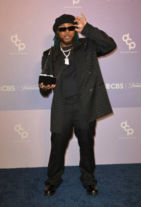 LAS VEGAS, NV - MAY 25: Leon Thomas at the 52nd American Music Awards on May 25, 2026 at the MGM Grand Garden Arena in Las Vegas, Nevada. Copyright: xDeeCeexCarterx