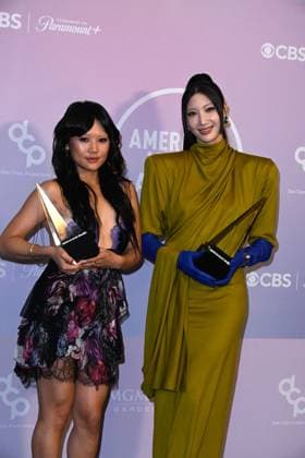52nd American Music Awards: Press Room LAS VEGAS, NV - MAY 25: Rei Ami and EJAE at the 52nd American Music Awards on May 25, 2026 at the MGM Grand Garden Arena in Las Vegas, Nevada. Credit: Mindy Small AdMedia EDITORIAL USE ONLY  Copyright: xx AdMediax admphotostwo992100