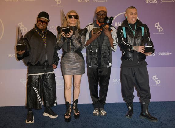 LAS VEGAS, NV - MAY 25: apl.de.ap, will.i.am, Fergie and Taboo of Black Eyed Peas at the 52nd American Music Awards on May 25, 2026 at the MGM Grand Garden Arena in Las Vegas, Nevada. Copyright: xDeeCeexCarterx