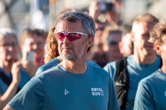 Royal Run In Copenhagen King Frederik X of Denmark before the start of the 10 km event during the Royal Run in Copenhagen, Denmark, on May 25, 2026. This is the eighth time the Royal Run is held across the country. Royal Run 2026 has the highest number of registered participants ever, with 112,450 registered in the five host cities. Copenhagen Denmark  Copyright: xKristianxTuxenxLadegaardxBergx originalFilename: 1077900862st.jpg