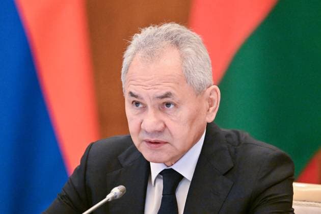 Russia CSTO Security Council Secretaries 9173452 26.05.2026 Russian Security Council Secretary Sergei Shoigu attends a meeting of the Committee of Security Councils Secretaries of the Collective Security Treaty Organization (CSTO) in Moscow, Russia. Stanislav Krasilnikov Sputnik Moscow Russia  Copyright: xStanislavxKrasilnikovx