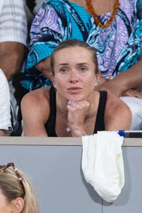 Elina Svitolina wife of Gaël Monfils in the stands during the French Open Tennis Championships at Roland Garros 2026 Paris, may 25th 2026 Moreau Jacovides Bestimage Celebrities in the stands during the French Open Tennis Championships at Roland Garros 2026 Paris, may 25th 2026 Paris France  Copyright: xJACOVIDES-MOREAUx xBESTIMAGExJACOVIDES-MOREAUx xBESTIMAGEx