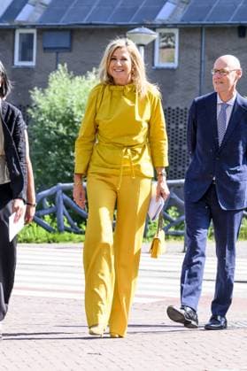 Leiden, The Netherlands, 2026-05-26 10:32:51 LEIDEN, 26-05-2026, KITLV Queen Maxima visits the Royal Institute of Language, Land and Ethnology (KITLV) in Leiden. This year, the KITLV celebrates its 175th anniversary. PHOTO: NLBeeld Patrick van Emst Credit: NL Beeld Patrick van Emst  Copyright: xx x
