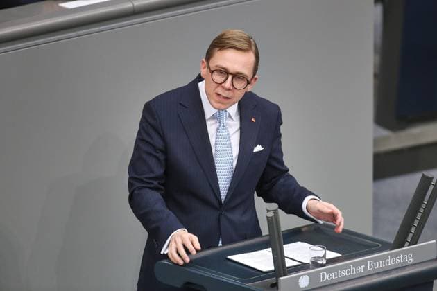 Berlin, Deutschland, 22.05.2026: Deutscher Bundestag: 81. Bundestagssitzung: Philipp Amthor, CDU *** Berlin, Germany, 22 05 2026 German Bundestag 81 Bundestag session Philipp Amthor, CDU Copyright: xdtsxNachrichtenagenturx dts_120234