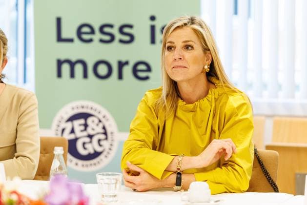 Amsterdam, The Netherlands, 2026-05-26 13:29:07 NLD Amsterdam 20260526 - HM Queen Maxima visits the Care Evaluation & Appropriate Use program for the Less is More approach in medical specialist care at the Gastroenterology department in Amsterdam UMC. In the photo:  Copyright: xx x
