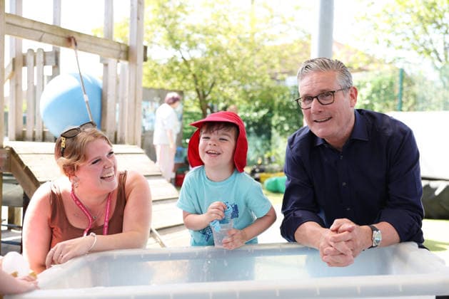 Prime Minister Keir Starmer visits Acorn Nursery 26 05 2026. Hove, United Kingdom. Prime Minister Keir Starmer visits Acorn Nursery in Portslade., Credit:Ben Perry B66 Avalon United Kingdom, Greater London, Hove  Copyright: xBenxPerryx xB66x xAvalonx 1105764337