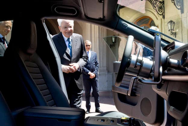 IPA85089110 - Rome - President Sergio Mattarella at the presentation of the Ferrari Luce today, May 25, 2026 (Photo by Paolo Giandotti - Press and Communications Office of the Presidency of the Republic) This is a private photo posted on social media or television media provided by this Agency. The Agency claims no ownership, including but not limited to copyright or licensing of the attached material. The fees charged by this Agency are for the Agency s services only and do not convey, nor are they intended to convey to you, any copyright or license ownership of the material. By posting this material you expressly agree to indemnify and hold harmless the Agency and its directors, shareholders, and employees from any loss, claim, damage  Copyright: xQuirinalex xFotogrammax xQuirinalex xFotogrammax 85089110