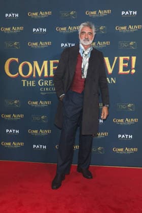 May 26, 2026: MARTY THOMAS attends the COME ALIVE! The Greatest Showman Circus Spectacular Sydney VIP Premiere at The Hippodrome, Entertainment Quarter on May 26, 2026 in Sydney, Australia  - ZUMAa155 20260526_aaa_a155_027 Copyright: xChristopherxKhouryx