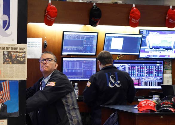 Traders work on the floor of the New York Stock Exchange at the NYSE on Wall Street on Tuesday, May 26, 2026 in New York City. Stocks were mostly higher after the opening bell possibly on a potential U.S.-Iran deal being reached to end the war.  NYP20260526103 JOHNxANGELILLO