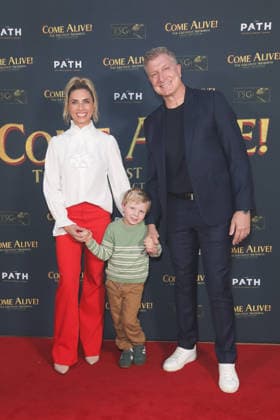 May 26, 2026: LAUREN HANNAFORD (L) and SIMON PRYCE (R) attends the COME ALIVE! The Greatest Showman Circus Spectacular Sydney VIP Premiere at The Hippodrome, Entertainment Quarter on May 26, 2026 in Sydney, Australia  - ZUMAa155 20260526_aaa_a155_006 Copyright: xChristopherxKhouryx