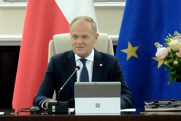 RECORD DATE NOT STATED Warszawa KPRM 26.05.2026 Posiedzenie Rady Ministrow - rzad Warsaw Chancellery of the Prime Minister 26 05 2026 Meeting of the Council of Ministers - Polish Government N Z Donald Tusk FOT.TEDI NEWSPIX.PL NEWSPIX.PL --- newspix.pl 