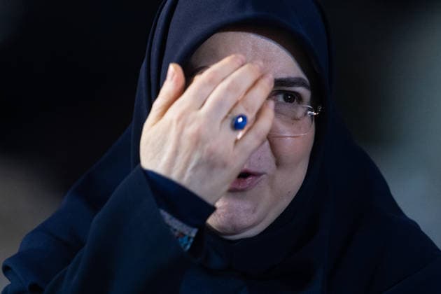 Fatemeh Mohajerani, spokesperson of the Iranian government, in Tehran - 26 May 2026 Fatemeh Mohajerani, spokesperson of the Iranian government, is seen during her weekly press conference in Tehran. Tehran Iran Copyright: xFoadxAshtarix xSOPAxImagesx FAshtari-2131