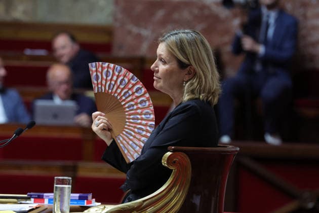 Questions to the Government Session - Paris French President of National Assembly Yael Braun-Pivet seen here during a session of Questions to the Government at the French National Assembly in Paris, France on May 26th, 2026. Photo by Henri Szwarc ABACAPRESS.COM Paris France  Copyright: xSzwarcxHenri ABACAx