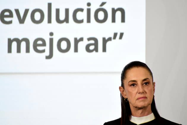 Mexican President Claudia Sheinbaum Ebola Outbreak News Conference Mexico™s President Claudia Sheinbaum Pardo speaks about the Ebola outbreak; Mexico will maintain epidemiological surveillance during a news conference at the National Palace. on May 26, 2026 in Mexico City, Mexico. (Photo by Luis Barron Eyepix Group). Copyright: xLuisxBarronx xEyepixxGroupx LB_26052026_3