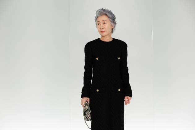 Chanel Metiers d Art 2026 Show Draws Global Stars to Seoul, South Korea South Korean actress Youn Yuh-jung poses for photos during the Chanel Metiers d Art 2026 show in Seoul, South Korea, on May 26, 2026. Seoul South Korea  Copyright: xMatrixxImages JungxUi-Chelx