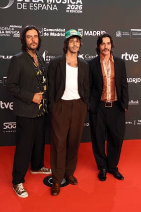 III Premios de la Academia de la Música Santero y Los Muchachos during the gala of the Premios de la Academia de la Música, on May 26, 2026, in Madrid Spain The Premios de la Academia de la Música celebrate their third edition After the success of their debut in 2024 and the excitement experienced during the ceremony of 2025, the Academia de la Música of Spain rolls out its red carpet to recognize the best works of the Spanish music industry and definitively consolidate these awards that were born to stay, the Spanish Academy of Music rolls out its red carpet to recognize the best works of the Spanish music industry and definitively consolidate these awards that were born to stay PHOTOCALL PREMIOS MÚSICA Ángel Díaz Brin Madrid Madrid Spain  Copyright: xÃngelxDiazxBrinasx 7552199