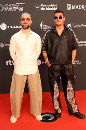 III Premios de la Academia de la Música Muerdo and Diego Guerrero during the gala ceremony of the Premios de la Academia de la Música, May 26, 2026, in Madrid Spain The Premios de la Academia de la Música celebrate their third edition After the success of their debut in 2024 and the excitement experienced during the ceremony of 2025, the Academia de la Música of Spain rolls out its red carpet to recognize the best works of the Spanish music industry and definitively consolidate these awards that were born to stay, the Spanish Academy of Music rolls out its red carpet to recognize the best works of the Spanish music industry and definitively consolidate these awards that were born to stay PHOTOCALL PREMIOS MÚSICA Ángel Díaz Brin Madrid Madr  Copyright: xÃngelxDiazxBrinasx 7552239