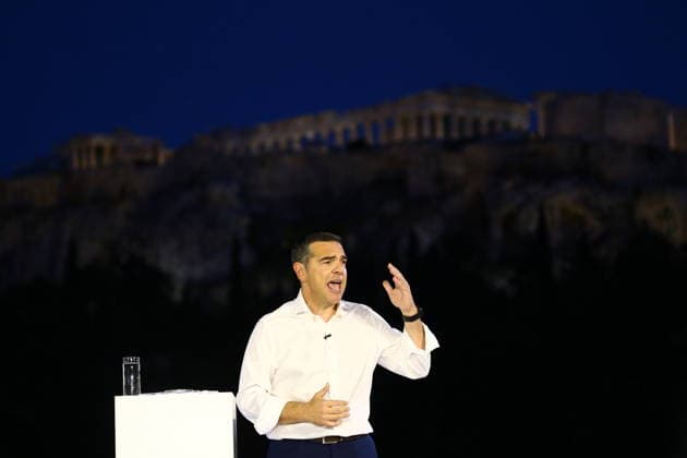 May 26, 2026, Athens, Greece: Former Greek Prime Minister ALEXIS TSIPRAS announced newpolitical party. The new political party founded by former Greek Prime Minister Alexis Tsipras is called ELAS - Greek Left Alliance. Tsipras officially launched the party and presented its founding manifesto during a highly anticipated event in Thiseio, Athens. Athens Greece  - ZUMAv62_ 20260526_zaf_v62_010 Copyright: xAristidisxVafeiadakisx