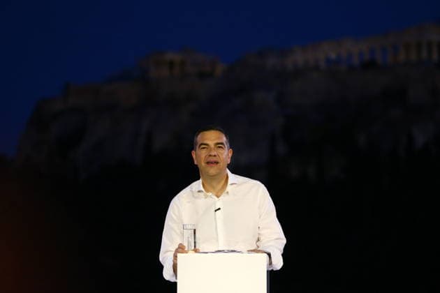 May 26, 2026, Athens, Greece: Former Greek Prime Minister ALEXIS TSIPRAS announced newpolitical party. The new political party founded by former Greek Prime Minister Alexis Tsipras is called ELAS - Greek Left Alliance. Tsipras officially launched the party and presented its founding manifesto during a highly anticipated event in Thiseio, Athens. Athens Greece  - ZUMAv62_ 20260526_zaf_v62_007 Copyright: xAristidisxVafeiadakisx