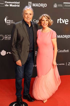 III Premios de la Academia de la Música Joan Manuel Serrat and Soledad Giménez during the gala ceremony of the Premios de la Academia de la Música, on May 26, 2026, in Madrid Spain The Premios de la Academia de la Música celebrate their third edition After the success of their debut in 2024 and the excitement experienced during the 2025 ceremony, the Spanish Academy of Music rolls out its red carpet to recognize the best works of the Spanish music industry and consolidate definitively these awards that were born to stay in Spain, the Spanish Academy of Music rolls out its red carpet to recognize the best works of the Spanish music industry and definitively consolidate these awards that were born to stay PHOTOCALL PREMIOS MÚSICA Ángel Díaz  Copyright: xÃngelxDiazxBrinasx 7552590