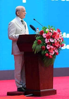May 26, 2026, Pakistan: Prime Minister of Pakistan, Muhammad Shehbaz Sharif Speaks at China-Pakistan Agriculture Workshop Organized by Chinese Academy of Agricultural Sciences in Beijing Pakistan  - ZUMAas3_ 20260526_zaf_as3_027 Copyright: xPPIx