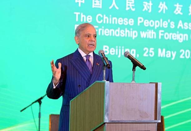 May 26, 2026, Pakistan: Prime Minister of Pakistan Muhammad Shehbaz Sharif Celebrates 75 Years of Pakistan-China Diplomatic Relations in Beijing Ceremony Pakistan  - ZUMAas3_ 20260526_zaf_as3_031 Copyright: xPPIx