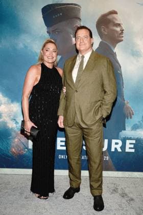 Jeanne Moore, Brendan Fraser at arrivals for PRESSURE Premiere, AMC Lincoln Square 13, New York, NY, May 26, 2026. Photo By: Kristin Callahan Everett Collection PRESSURE Premiere PUBLICATIONXNOTxINxCANxCHNxFRAxITAxJPNxNORxPOLxRUSxESPxUKxUSA