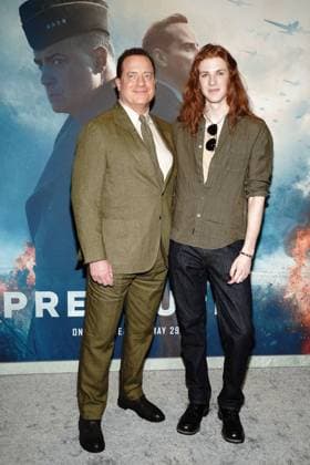 Brendan Fraser, Leland Francis Fraser at arrivals for PRESSURE Premiere, AMC Lincoln Square 13, New York, NY, May 26, 2026. Photo By: Kristin Callahan Everett Collection PRESSURE Premiere PUBLICATIONXNOTxINxCANxCHNxFRAxITAxJPNxNORxPOLxRUSxESPxUKxUSA