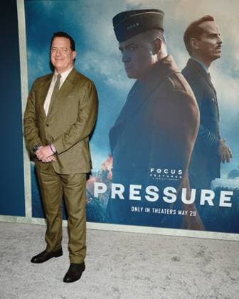 Brendan Fraser at arrivals for PRESSURE Premiere, AMC Lincoln Square 13, New York, NY, May 26, 2026. Photo By: Kristin Callahan Everett Collection PRESSURE Premiere PUBLICATIONXNOTxINxCANxCHNxFRAxITAxJPNxNORxPOLxRUSxESPxUKxUSA