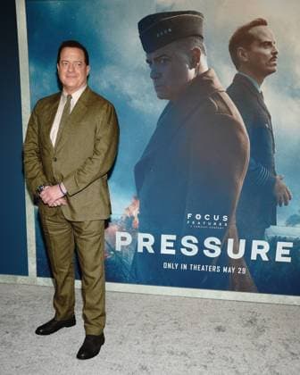 Brendan Fraser at arrivals for PRESSURE Premiere, AMC Lincoln Square 13, New York, NY, May 26, 2026. Photo By: Kristin Callahan Everett Collection PRESSURE Premiere PUBLICATIONXNOTxINxCANxCHNxFRAxITAxJPNxNORxPOLxRUSxESPxUKxUSA