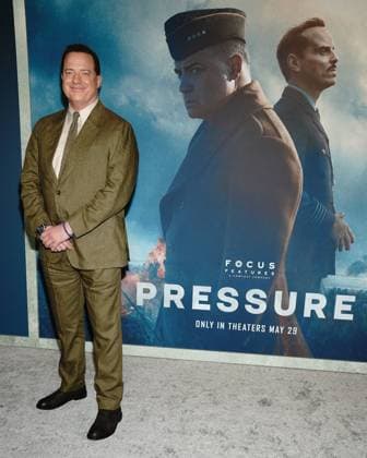 Brendan Fraser at arrivals for PRESSURE Premiere, AMC Lincoln Square 13, New York, NY, May 26, 2026. Photo By: Kristin Callahan Everett Collection PRESSURE Premiere PUBLICATIONXNOTxINxCANxCHNxFRAxITAxJPNxNORxPOLxRUSxESPxUKxUSA