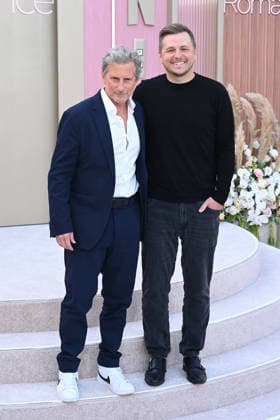 LOS ANGELES, CALIFORNIA - MAY 26:Aaron Ryder and Andrew Swett at the world premiere of Netflix s Office Romance at The Egyptian Theatre Hollywood on May 26, 2026 in Los Angeles, California. Credit: Michael Mattes USA  - ZUMAa123 20260526_zaa_a123_203 Copyright: xAdMediax