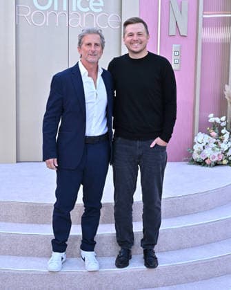 Netflix™s ˜Office Romance™ World Premiere Aaron Ryder and Andrew Swett arriving to the Netflix™s Office Romance world premiere held at The Egyptian Theatre on May 26, 2026 in Hollywood, CA. Hollywood The Egyptian Theatre California USA Copyright: xLISAxOConnorx xAFF-USA.comx
